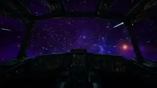 Galactic Whispers in the Black Abyss | Space Frequencies for Stress Relief and Deep Rest