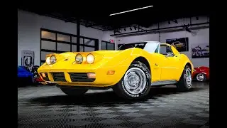 1973 Chevrolet Corvette Coupe 454! Low original miles! 4 Speed Manual! 454ci V8 engine!