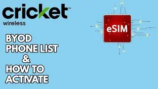 Cricket Wireless Offers eSIM Support