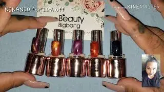 Beautybigbang cateye gel polishes