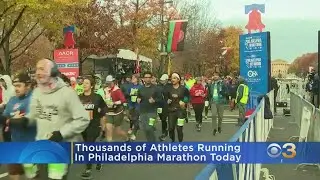 Thousands Of Runners Take Place In Philadelphia Marathon Sunday