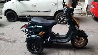 vespa side wheels attachment kit  /retro fitment #9849504054
