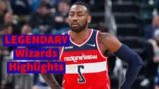 If John Wall was Left Handed! Legendary Wizards Highlights 🔥🐐