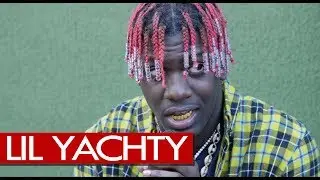 Lil Yachty shows new Jesus piece backstage at Wireless
