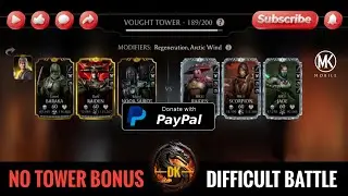 Vought Tower 189 & Reward 🎮 Mortal Kombat Mobile▫️MK Mobile▫️MKM #mortalkombatmobile #mkmobile #mkm