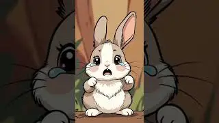 cute baby rabbit 🐜  #rabbit #ant #aivideoaivideo