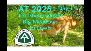 2025 Appalachian Trail Thru Hike completion, day 1.  Big Meadows to Lewis Mountain.