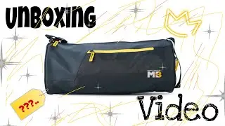 Muscleblaze bag unboxing | New video