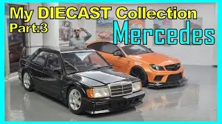 Моя коллекция литых моделей MERCEDES || Часть 3 моей полной коллекции в масштабе 1/18
