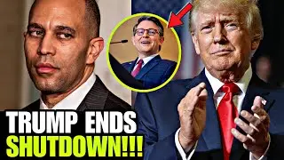 Hakeem Jeffries FURIOUS As Trump&rsquo;s NUCLEAR Option Forces Government Reopening