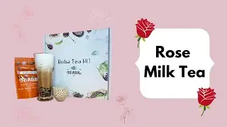 Rose Milk Tea | Homemade #Shorts
