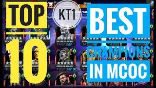 Top 10 Champions In MCOC! January 2020!