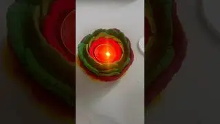 #clay #clayart #craft #artbymehak #explore #art #candleholder #diy #shorts #youtubeshorts #viral