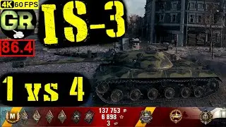 86_World of Tanks IS-3 WoT Replay - 7 Kills 6.2K DMG(Patch 1.5.0)