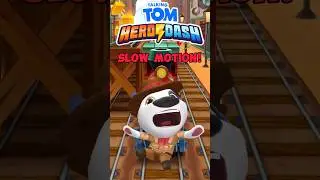 Talking Explorer Hank Slow Motion 🐾 Funny Gold Run Moments!