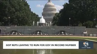 GOP reps leaving to run for gov. in record numbers