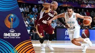 Argentina vs Venezuela - Highlights - Group B - FIBA AmeriCup 2017
