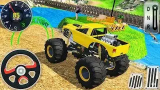 🚚 Offroad Monster Truck Hill Race 🏁 | クレイジー モンスタートラック レース & Stunts Gameplay 2025