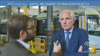 Napoli, nel cimitero dei tram nuovi di zecca