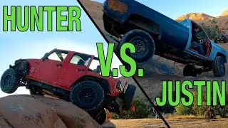 Justin @trailmater versus Hunter @FabRats
