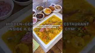 HIDDEN-GEM CARIBBEAN RESTAURANT INSIDE A BRISTOL BOXING GYM! 🇯🇲🥊 #food #bristol #shorts