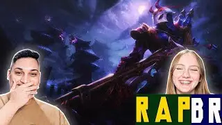 RAP DO DINHO VIRTUOSO - Rap Do Jhin, O Virtuoso (League Of Legends) - REACT EM CASAL