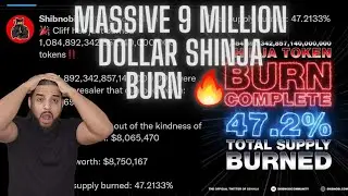 MASSIVE 9 MILLION DOLLAR SHIBNOBI BURN 🔥  CLIFF FETTNER IS THE REAL DEAL !!LFGG ETHERSCAN