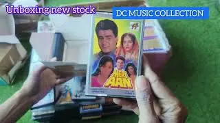  📦 unboxing  new stock audio cassette