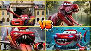 McQueen Tank 🆚 McQueen Dino 🆚 McQueen Monster 🆚 McQuuenShark 🎶 Tiles Hop