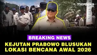 🔴LIVE - Kejutan Awal 2026, Prabowo Blusukan Ke Lokasi Bencana Sumatera Cek Pembangunan Rumah di Aceh