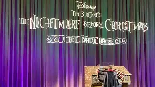 Organist at El Capitan Theatre plays Phantom of the Opera before The Nightmare Before Christmas 4D!