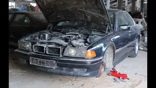 ABS Module And Rear ABS Sensors Replacement On My BMW 7 E38 !