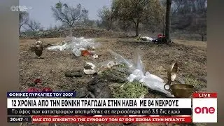 Φωτιές στην Ηλεία: Δώδεκα χρόνια από τις φονικές πυρκαγιές