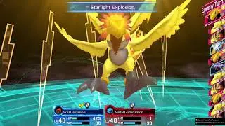 Digimon Story: Cyber Sleuth - Boss Hououmon, TigerVespamon and Sakuyamon