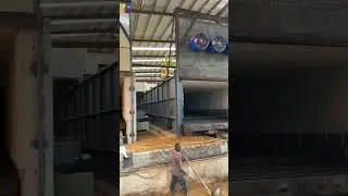 Rongsheng refractory tunnel kiln construction site in Africa,Rongsheng supply various refractories!