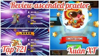 Review Ascended Praetor Dragon. Rồng đ&aacute;nh chuyển damage kh&aacute; vui  Dragon city tập 721