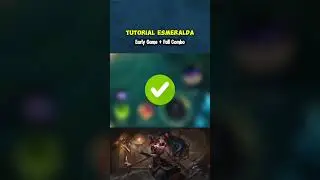 Tutorial Esmeralda Mobile Legends Tricks Combo #MLBB #MobileLegendsBangBang #mobilelegends