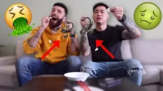 Eating SCORPIONS & ANTS Ft. EMIL 13!