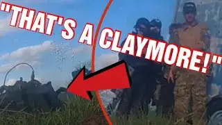 Why I LOVE My Airsoft Claymore Mine (Airsoft Claymore Reactions And Gameplay)