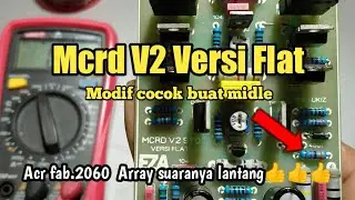Modif mcrd v2 versi flat cocok buat midle