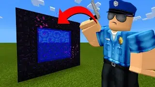 How To Make A Portal To The Police Dimension in Minecraft!
