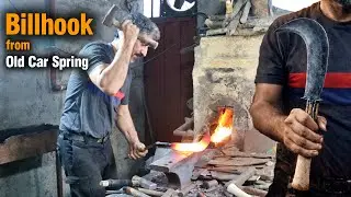 This Is How a Traditional Billhook Is Made in Iran