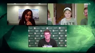 Jets QB Sam Darnold surprises young fan battling cancer | SNY Play Ball | SNY