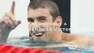 Michael Phelps The Greatest Olympian Ever -8 Gold Medals Achiever Beijing Olympics 2008-