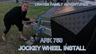 Ark 750 Jockey Wheel installation to caravan