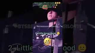 Same event, different moods 😤😐😄JUNGKOOK REALLY SAID🗣️ I RUN THIS EVENT 💜🔥#shorts #bts #shortsfeed