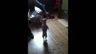 Penny walks!