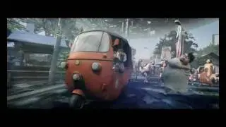 Bajaj Berubah Menjadi Robot Transformer (Karya Film Animasi Indonesia)