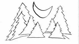 Background Instrumental Music | Moon Among Trees