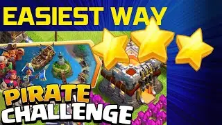 Easily 3 Star the Pirate Challenge in Clash of Clans #clashofclans #coc #piratechallengecoc